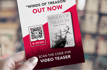 映像トレーラーのプロモーションのためのフライヤーに載せる QR コードのアイデア